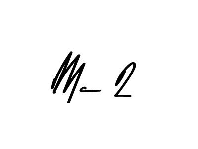 This is the best signature style for the Mc 2 name. Also you like these signature font (Asem Kandis PERSONAL USE). Mix name signature. Mc 2 signature style 9 images and pictures png