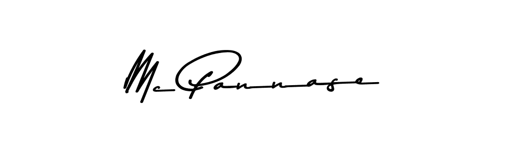 Here are the top 10 professional signature styles for the name Mc Pannase. These are the best autograph styles you can use for your name. Mc Pannase signature style 9 images and pictures png