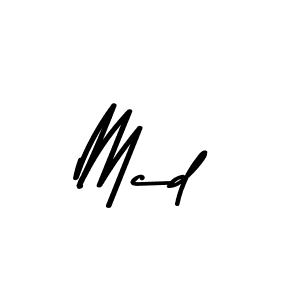 How to make Mcd signature? Asem Kandis PERSONAL USE is a professional autograph style. Create handwritten signature for Mcd name. Mcd signature style 9 images and pictures png