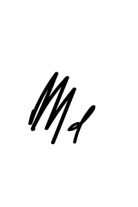 Create a beautiful signature design for name Md. With this signature (Asem Kandis PERSONAL USE) fonts, you can make a handwritten signature for free. Md signature style 9 images and pictures png