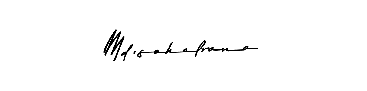 How to Draw Md,sohelrana signature style? Asem Kandis PERSONAL USE is a latest design signature styles for name Md,sohelrana. Md,sohelrana signature style 9 images and pictures png