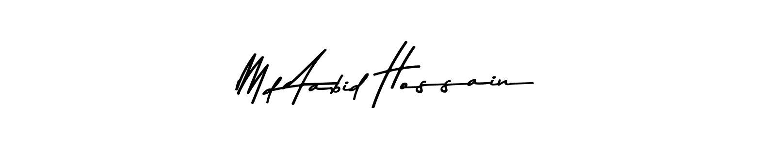 You can use this online signature creator to create a handwritten signature for the name Md Aabid Hossain. This is the best online autograph maker. Md Aabid Hossain signature style 9 images and pictures png