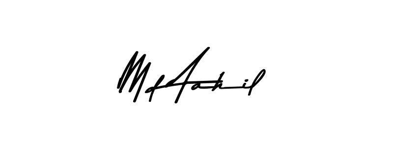 Use a signature maker to create a handwritten signature online. With this signature software, you can design (Asem Kandis PERSONAL USE) your own signature for name Md Aahil. Md Aahil signature style 9 images and pictures png