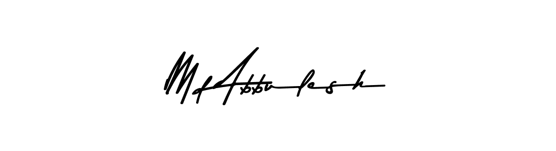 Make a beautiful signature design for name Md Abbulesh. Use this online signature maker to create a handwritten signature for free. Md Abbulesh signature style 9 images and pictures png