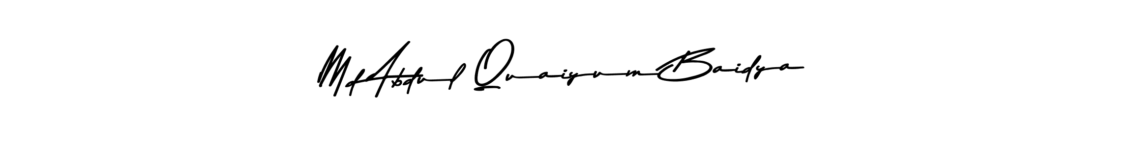 How to make Md Abdul Quaiyum Baidya signature? Asem Kandis PERSONAL USE is a professional autograph style. Create handwritten signature for Md Abdul Quaiyum Baidya name. Md Abdul Quaiyum Baidya signature style 9 images and pictures png