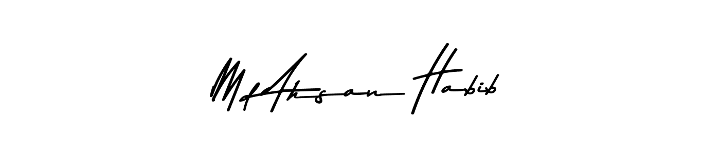 if you are searching for the best signature style for your name Md Ahsan Habib. so please give up your signature search. here we have designed multiple signature styles  using Asem Kandis PERSONAL USE. Md Ahsan Habib signature style 9 images and pictures png