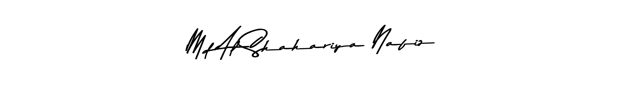 Use a signature maker to create a handwritten signature online. With this signature software, you can design (Asem Kandis PERSONAL USE) your own signature for name Md Al Shahariya Nafiz. Md Al Shahariya Nafiz signature style 9 images and pictures png