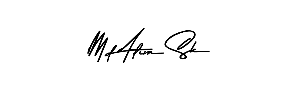 You should practise on your own different ways (Asem Kandis PERSONAL USE) to write your name (Md Alim Sk) in signature. don't let someone else do it for you. Md Alim Sk signature style 9 images and pictures png