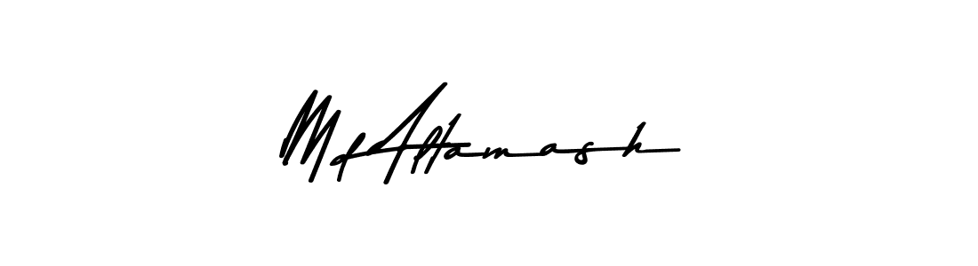 Design your own signature with our free online signature maker. With this signature software, you can create a handwritten (Asem Kandis PERSONAL USE) signature for name Md Altamash. Md Altamash signature style 9 images and pictures png