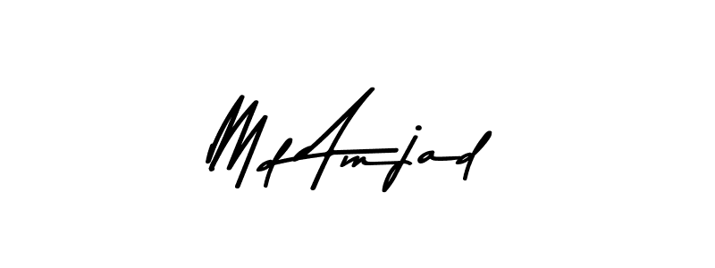 You can use this online signature creator to create a handwritten signature for the name Md Amjad. This is the best online autograph maker. Md Amjad signature style 9 images and pictures png