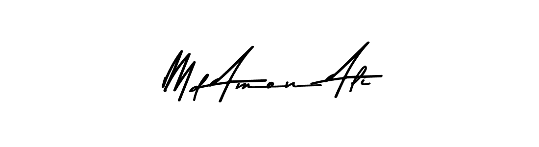 The best way (Asem Kandis PERSONAL USE) to make a short signature is to pick only two or three words in your name. The name Md Amon Ali include a total of six letters. For converting this name. Md Amon Ali signature style 9 images and pictures png