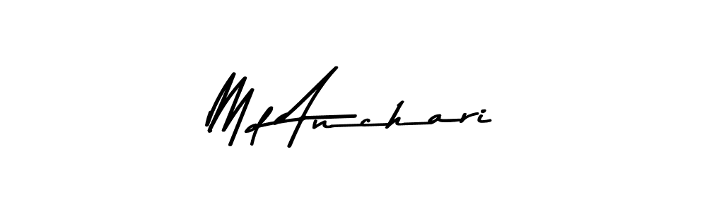 Make a short Md Anchari signature style. Manage your documents anywhere anytime using Asem Kandis PERSONAL USE. Create and add eSignatures, submit forms, share and send files easily. Md Anchari signature style 9 images and pictures png