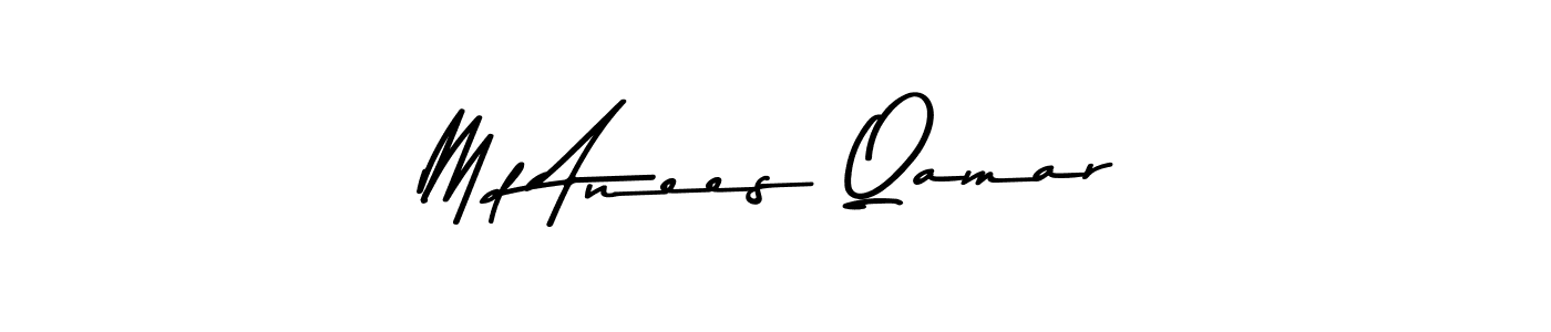 Use a signature maker to create a handwritten signature online. With this signature software, you can design (Asem Kandis PERSONAL USE) your own signature for name Md Anees Qamar. Md Anees Qamar signature style 9 images and pictures png