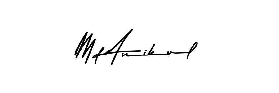 Also You can easily find your signature by using the search form. We will create Md Anikul name handwritten signature images for you free of cost using Asem Kandis PERSONAL USE sign style. Md Anikul signature style 9 images and pictures png