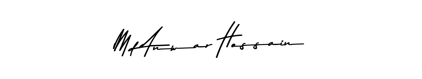 You can use this online signature creator to create a handwritten signature for the name Md Anwar Hossain. This is the best online autograph maker. Md Anwar Hossain signature style 9 images and pictures png