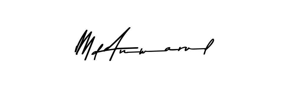 Use a signature maker to create a handwritten signature online. With this signature software, you can design (Asem Kandis PERSONAL USE) your own signature for name Md Anwarul. Md Anwarul signature style 9 images and pictures png