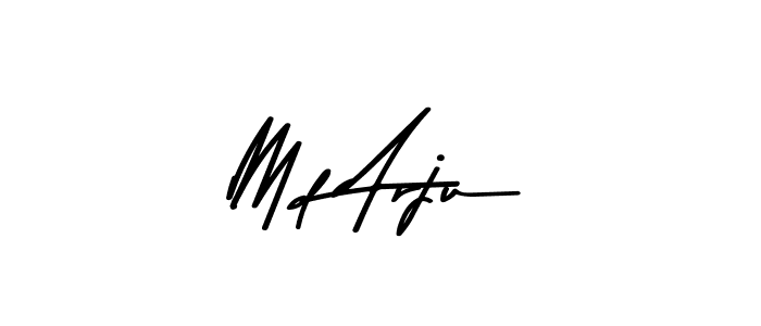 if you are searching for the best signature style for your name Md Arju. so please give up your signature search. here we have designed multiple signature styles  using Asem Kandis PERSONAL USE. Md Arju signature style 9 images and pictures png