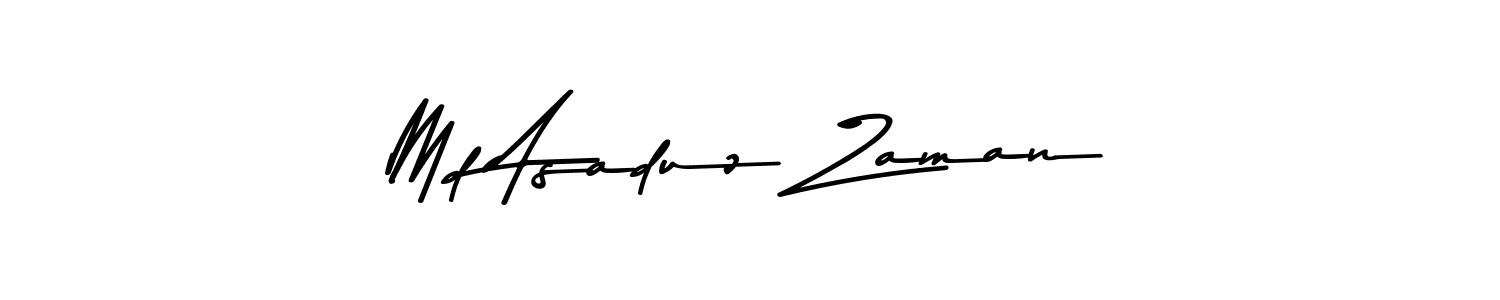 Make a beautiful signature design for name Md Asaduz Zaman. With this signature (Asem Kandis PERSONAL USE) style, you can create a handwritten signature for free. Md Asaduz Zaman signature style 9 images and pictures png