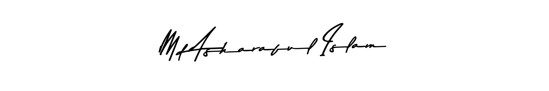 This is the best signature style for the Md Asharaful Islam name. Also you like these signature font (Asem Kandis PERSONAL USE). Mix name signature. Md Asharaful Islam signature style 9 images and pictures png