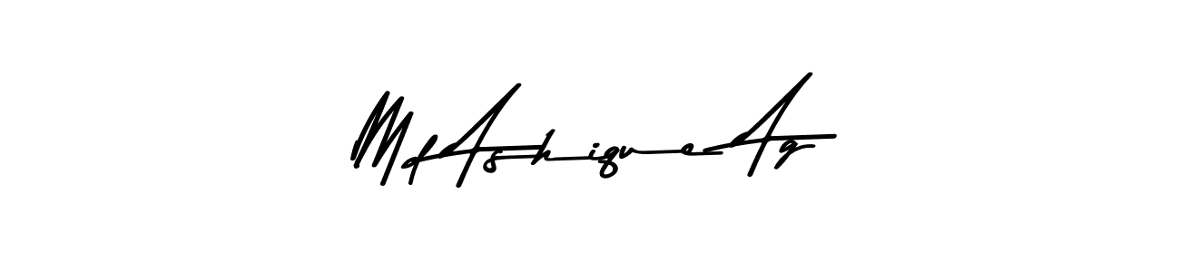 Asem Kandis PERSONAL USE is a professional signature style that is perfect for those who want to add a touch of class to their signature. It is also a great choice for those who want to make their signature more unique. Get Md Ashique Ag name to fancy signature for free. Md Ashique Ag signature style 9 images and pictures png