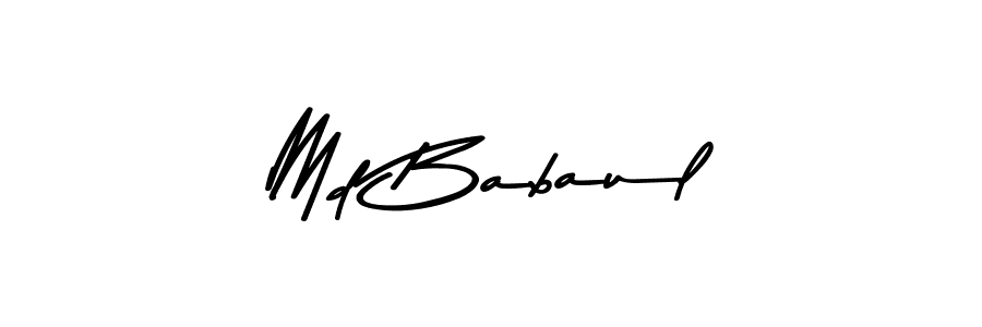 You should practise on your own different ways (Asem Kandis PERSONAL USE) to write your name (Md Babaul) in signature. don't let someone else do it for you. Md Babaul signature style 9 images and pictures png
