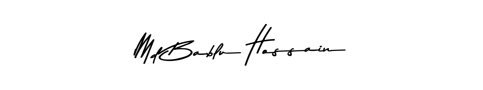You can use this online signature creator to create a handwritten signature for the name Md Bablu Hossain. This is the best online autograph maker. Md Bablu Hossain signature style 9 images and pictures png