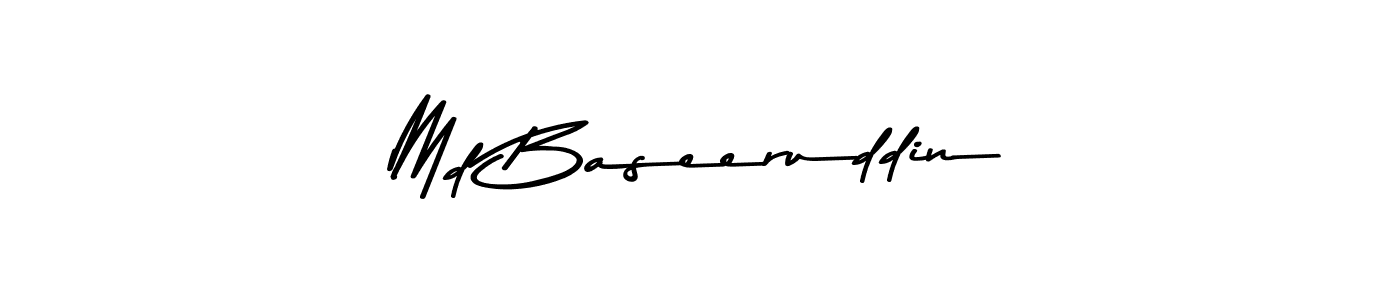 Asem Kandis PERSONAL USE is a professional signature style that is perfect for those who want to add a touch of class to their signature. It is also a great choice for those who want to make their signature more unique. Get Md Baseeruddin name to fancy signature for free. Md Baseeruddin signature style 9 images and pictures png