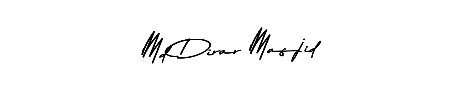 Also You can easily find your signature by using the search form. We will create Md Dirar Masjid name handwritten signature images for you free of cost using Asem Kandis PERSONAL USE sign style. Md Dirar Masjid signature style 9 images and pictures png