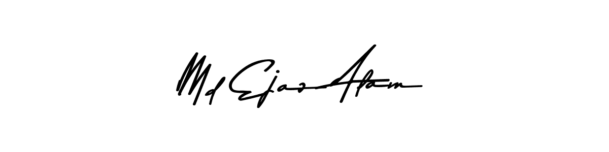 Similarly Asem Kandis PERSONAL USE is the best handwritten signature design. Signature creator online .You can use it as an online autograph creator for name Md Ejaz Alam. Md Ejaz Alam signature style 9 images and pictures png