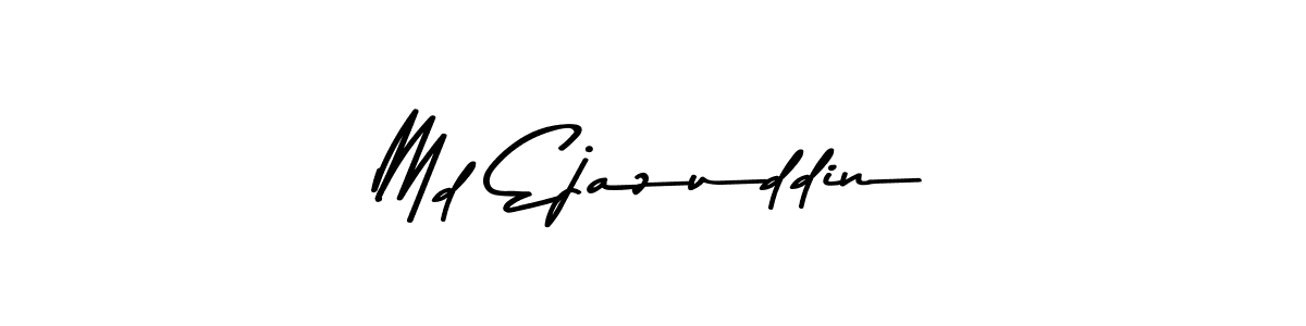 Md Ejazuddin stylish signature style. Best Handwritten Sign (Asem Kandis PERSONAL USE) for my name. Handwritten Signature Collection Ideas for my name Md Ejazuddin. Md Ejazuddin signature style 9 images and pictures png