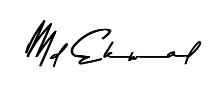 Make a beautiful signature design for name Md Ekwal. With this signature (Asem Kandis PERSONAL USE) style, you can create a handwritten signature for free. Md Ekwal signature style 9 images and pictures png