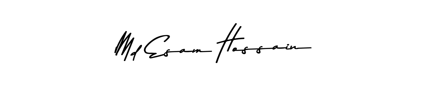 How to Draw Md Esam Hossain signature style? Asem Kandis PERSONAL USE is a latest design signature styles for name Md Esam Hossain. Md Esam Hossain signature style 9 images and pictures png