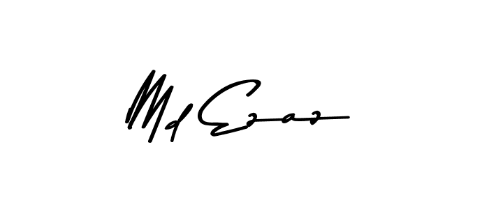 Md Ezaz stylish signature style. Best Handwritten Sign (Asem Kandis PERSONAL USE) for my name. Handwritten Signature Collection Ideas for my name Md Ezaz. Md Ezaz signature style 9 images and pictures png