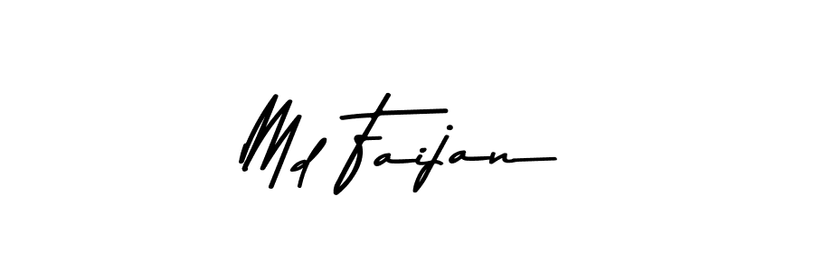 How to make Md Faijan signature? Asem Kandis PERSONAL USE is a professional autograph style. Create handwritten signature for Md Faijan name. Md Faijan signature style 9 images and pictures png