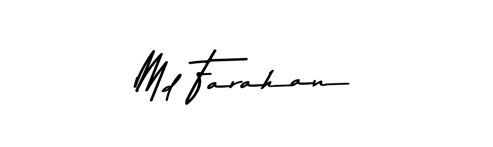 Also You can easily find your signature by using the search form. We will create Md Farahan name handwritten signature images for you free of cost using Asem Kandis PERSONAL USE sign style. Md Farahan signature style 9 images and pictures png