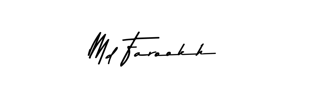 How to Draw Md Farookh signature style? Asem Kandis PERSONAL USE is a latest design signature styles for name Md Farookh. Md Farookh signature style 9 images and pictures png