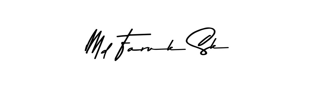 Here are the top 10 professional signature styles for the name Md Faruk Sk. These are the best autograph styles you can use for your name. Md Faruk Sk signature style 9 images and pictures png