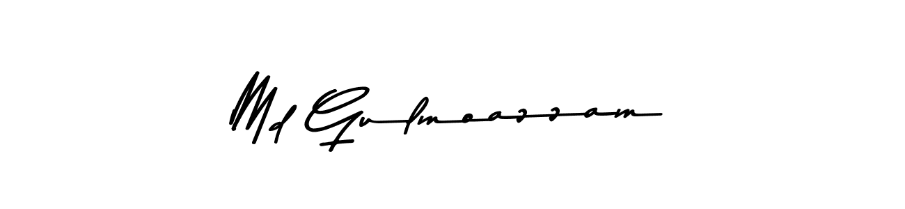 Make a short Md Gulmoazzam signature style. Manage your documents anywhere anytime using Asem Kandis PERSONAL USE. Create and add eSignatures, submit forms, share and send files easily. Md Gulmoazzam signature style 9 images and pictures png