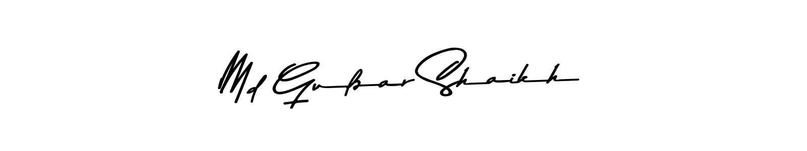 Design your own signature with our free online signature maker. With this signature software, you can create a handwritten (Asem Kandis PERSONAL USE) signature for name Md Gulzar Shaikh. Md Gulzar Shaikh signature style 9 images and pictures png