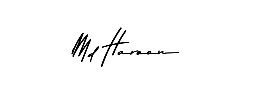 Make a beautiful signature design for name Md Haroon. Use this online signature maker to create a handwritten signature for free. Md Haroon signature style 9 images and pictures png