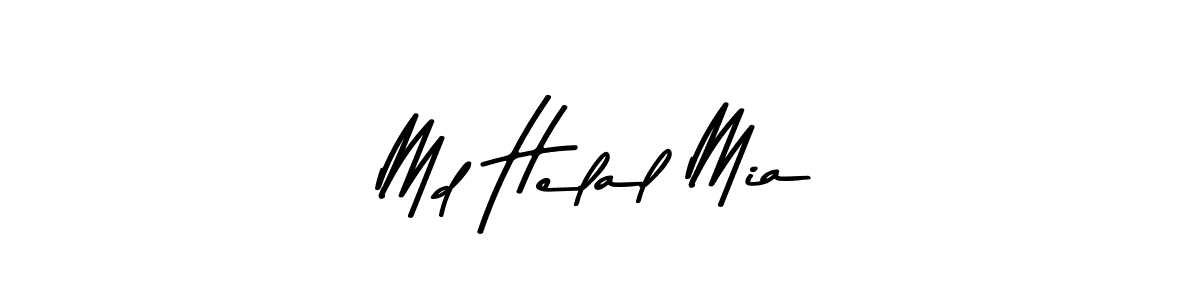 Here are the top 10 professional signature styles for the name Md Helal Mia. These are the best autograph styles you can use for your name. Md Helal Mia signature style 9 images and pictures png