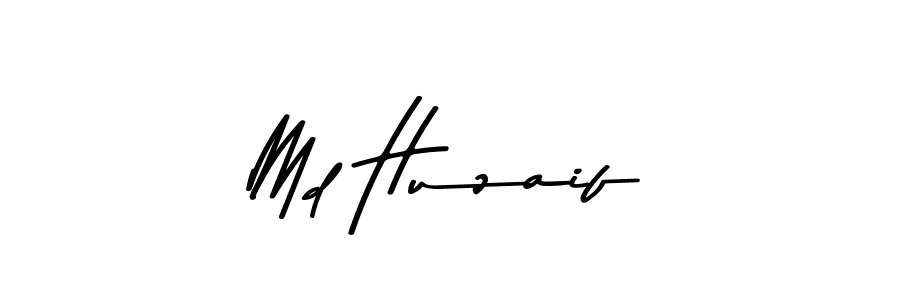 Use a signature maker to create a handwritten signature online. With this signature software, you can design (Asem Kandis PERSONAL USE) your own signature for name Md Huzaif. Md Huzaif signature style 9 images and pictures png