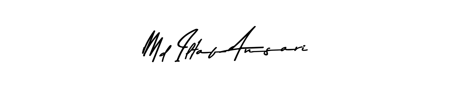 Design your own signature with our free online signature maker. With this signature software, you can create a handwritten (Asem Kandis PERSONAL USE) signature for name Md Iltaf Ansari. Md Iltaf Ansari signature style 9 images and pictures png