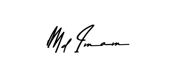 Md Imam stylish signature style. Best Handwritten Sign (Asem Kandis PERSONAL USE) for my name. Handwritten Signature Collection Ideas for my name Md Imam. Md Imam signature style 9 images and pictures png