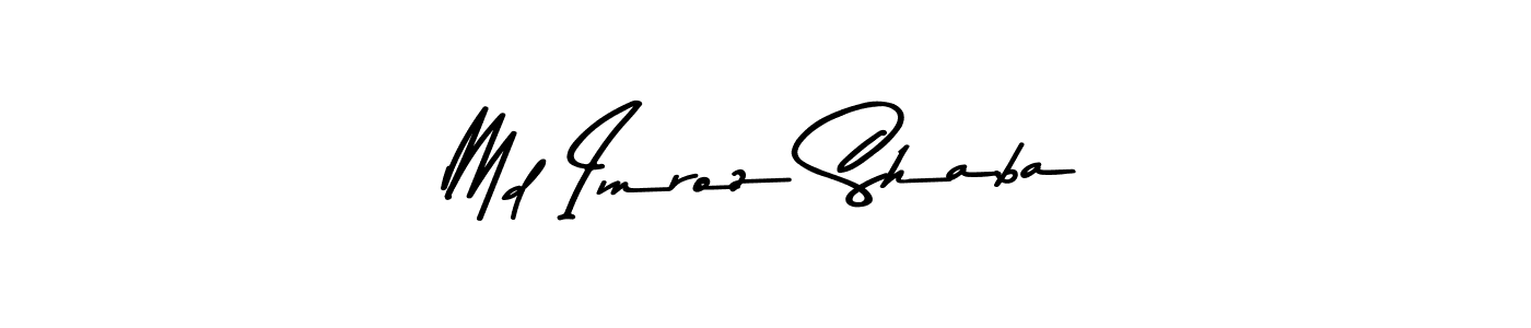 Similarly Asem Kandis PERSONAL USE is the best handwritten signature design. Signature creator online .You can use it as an online autograph creator for name Md Imroz Shaba. Md Imroz Shaba signature style 9 images and pictures png