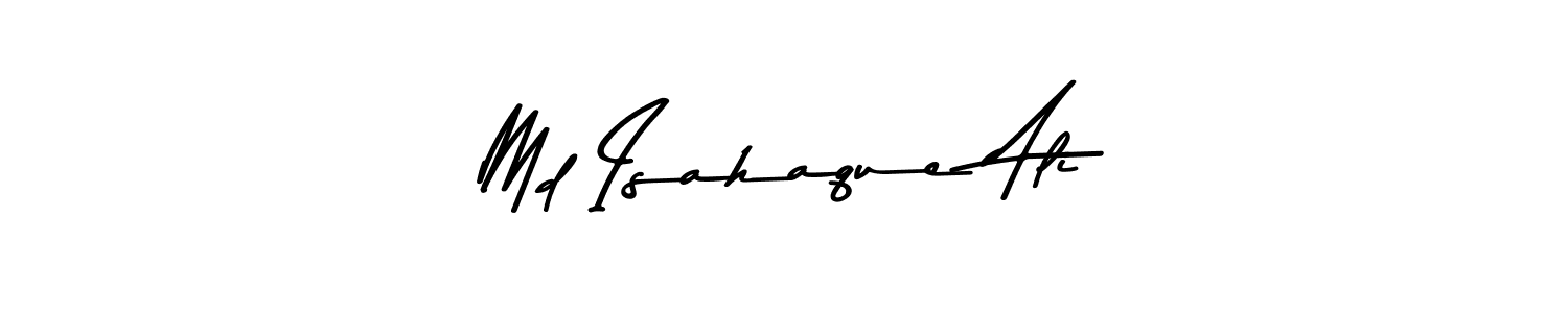 Make a beautiful signature design for name Md Isahaque Ali. Use this online signature maker to create a handwritten signature for free. Md Isahaque Ali signature style 9 images and pictures png