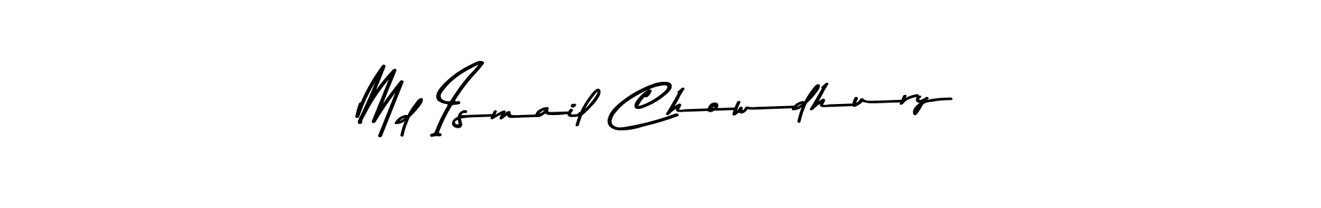 Also we have Md Ismail Chowdhury name is the best signature style. Create professional handwritten signature collection using Asem Kandis PERSONAL USE autograph style. Md Ismail Chowdhury signature style 9 images and pictures png