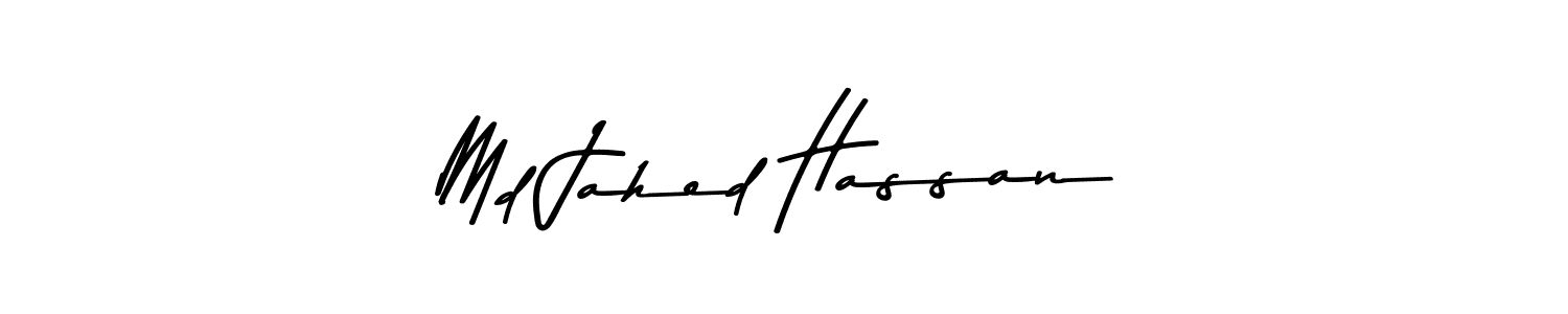 Also we have Md Jahed Hassan name is the best signature style. Create professional handwritten signature collection using Asem Kandis PERSONAL USE autograph style. Md Jahed Hassan signature style 9 images and pictures png