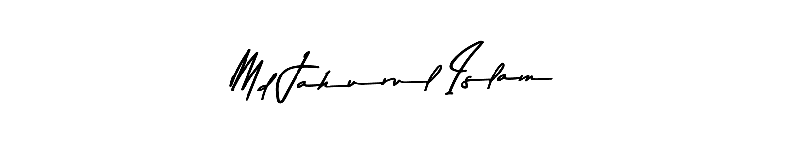 Use a signature maker to create a handwritten signature online. With this signature software, you can design (Asem Kandis PERSONAL USE) your own signature for name Md Jahurul Islam. Md Jahurul Islam signature style 9 images and pictures png