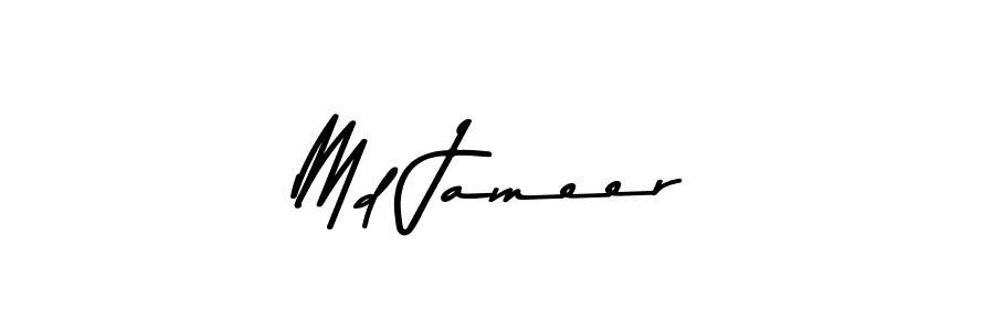 This is the best signature style for the Md Jameer name. Also you like these signature font (Asem Kandis PERSONAL USE). Mix name signature. Md Jameer signature style 9 images and pictures png
